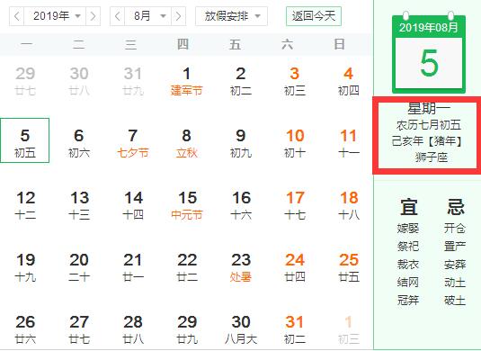 2019年陰歷七月初五出生的人是什么星座？(圖文)