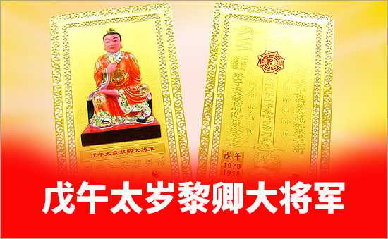 戊午太歲黎卿大將軍
