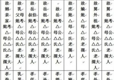 中元節寫包上七代怎么稱呼 中元節燒包袱的禁忌！(圖文)
