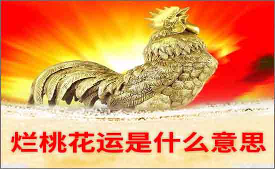 爛桃花運(yùn)是什么意思