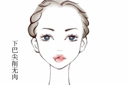 下巴尖削無(wú)肉的女人紅顏薄命