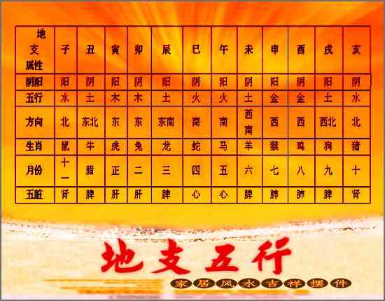 話(huà)說(shuō)地支五行
