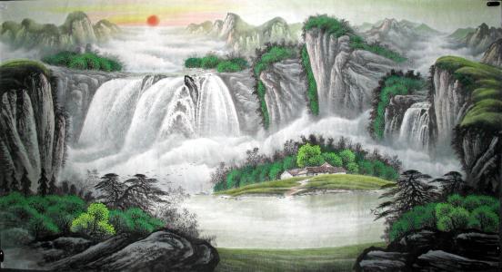 辦公室風水山水畫講究(圖文)