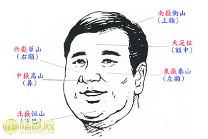 解析：面相四瀆五岳指什么(圖文)