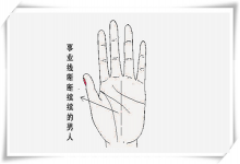 男人事業線圖解，哪些事業線的男人會大富大貴