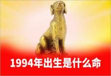 1994年出生是什么命山頭火命