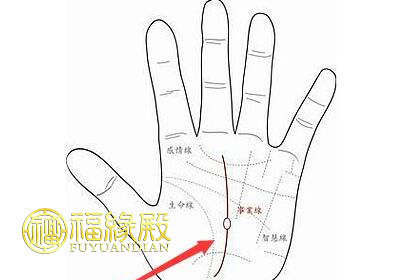 手相圖解事業線分析(圖文)