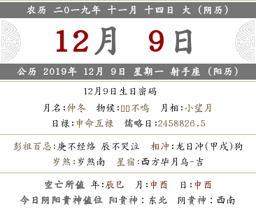 2019年陰歷十一月十四日適不適合去提車？(圖文)