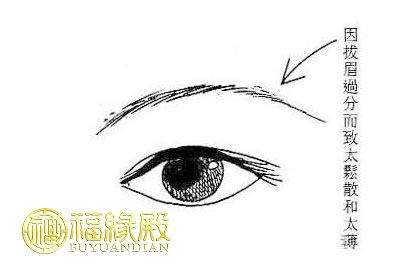眉毛看相算命圖解分析大全(圖文)