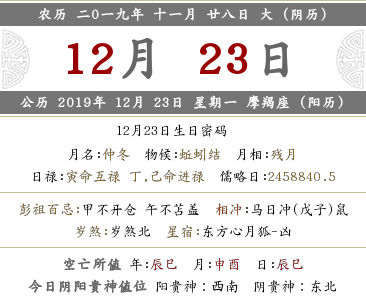 2019年陰歷十一月二十八日的財神方位在什么方向？(圖文)