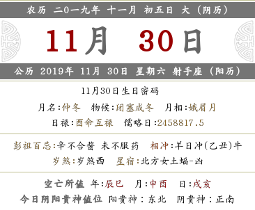 2019年農歷十一月初五日適合公司開張嗎？(圖文)