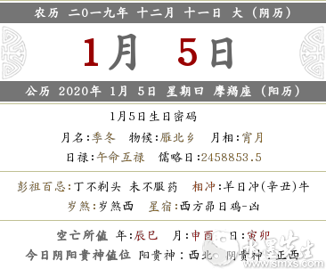 2019年農歷十二月十一黃歷查詢 這天日子好嗎？(圖文)