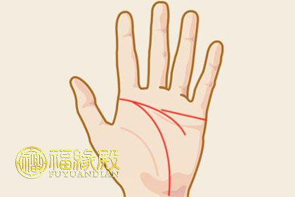 假斷掌手相圖解分析(圖文)