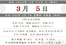 2020年農歷二月十二喜神方位在哪個方向？