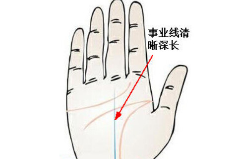 有著怎樣的事業線手相的人會成功