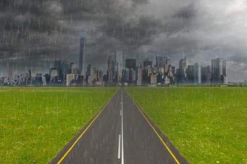 夢見下暴雨