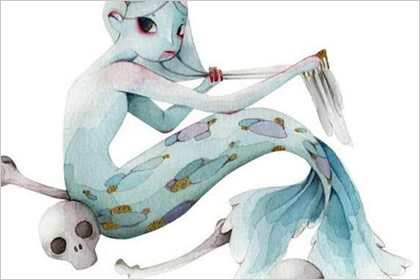 哪條美人魚受傷了 測你注定是什么命(圖文)