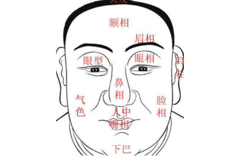 男人面相算命圖解