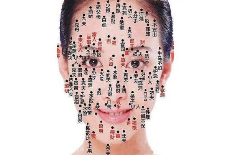 臉上的痣圖解大全