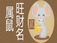 2020年屬鼠旺財名字大全
