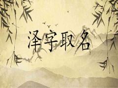 澤字取名的含義是什么搭配什么字名字寓意更好