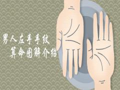 男人左手手紋算命圖解精準介紹