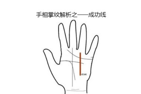 手相成功線分析