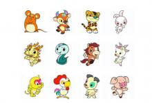 十二生肖分別對應哪些顏色？