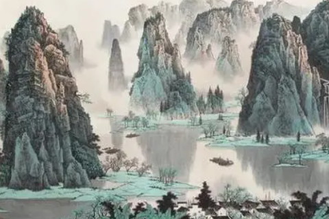 屬兔的人在家中擺放什么掛畫(huà)能增強(qiáng)運(yùn)勢(shì) 九魚(yú)圖山水畫(huà)皆可