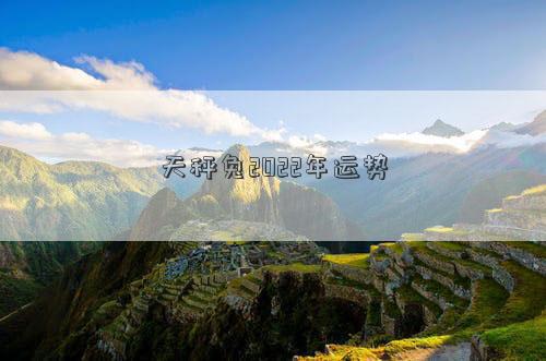 天秤兔2022年運(yùn)勢