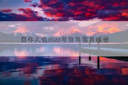 屬牛人在2022年全年每月運勢