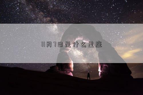 11月7日是什么星座