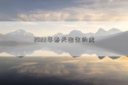 2022年春天出生的虎