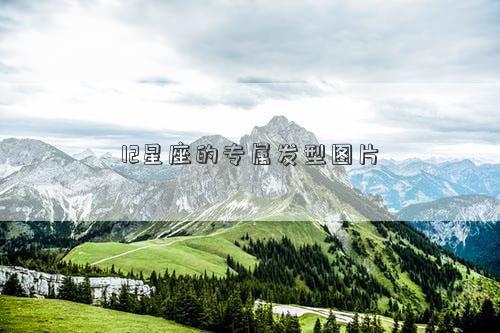 12星座的專屬發型圖片
