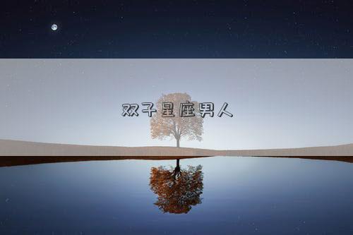 雙子星座男人